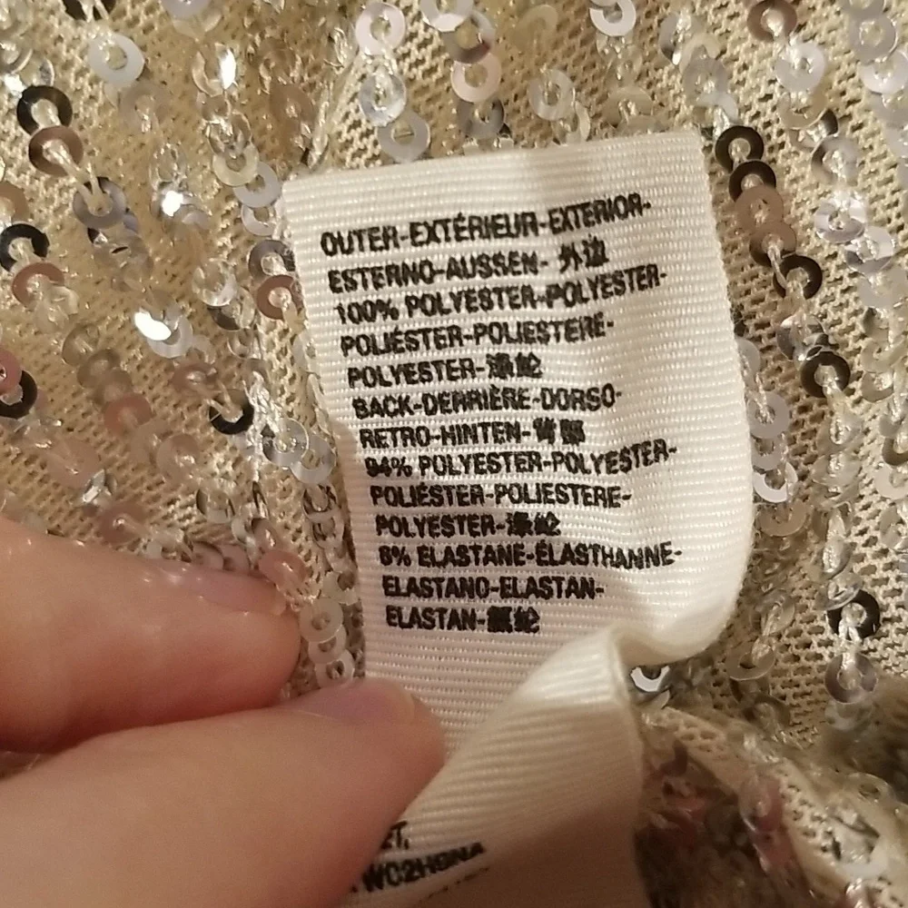 Free People sparkly sequin blouse - Picture 10 of 11